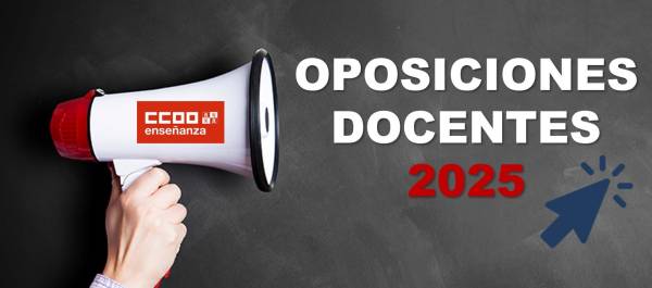 Oposiciones 2025 Maestros Mesa sectorial 19/11/2024