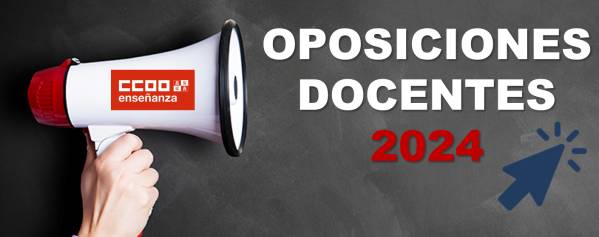 Oposiciones maestros 2024. Publicación de las calificaciones de la fase de oposición