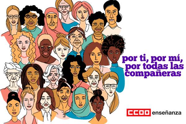 CCOO y su compromiso firme frente al machismo y sus violencias: por ti, por mí, por todas las compañeras